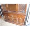 Image 3 : **2-piece china cabinet - 75" tall