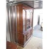 Image 4 : **2-piece china cabinet - 75" tall