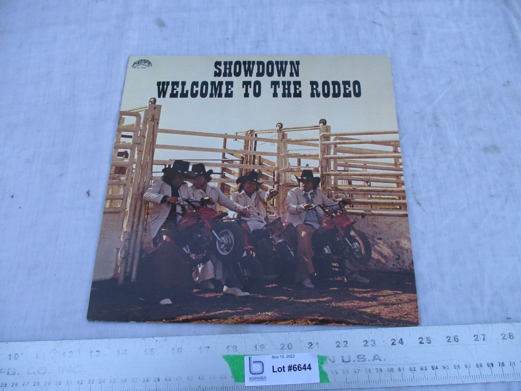 Showdown Rodeo Record - Bodnarus Auctioneering