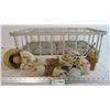 Image 1 : Vintage Basket/Bassinet with Mattress? Dolls