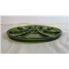 Image 2 : Vintage Green Glass Egg Platter