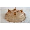 Image 3 : Vintage Pink Depression Glass - Footed Bowl