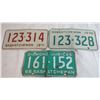 Image 2 : License Plates - Alberta, Ontario, Saskatchewan