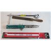 Image 3 : Clamp - Knife - File - Plumbing Wrench - Hacksaw Blade - Precision Tool Set