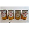 Image 1 : (4) Motor Oil Empty Cans