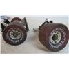 Image 2 : Longboard Wheels (missing Wheel) - Skateboard Axles