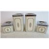 Image 4 : (4) Canister set