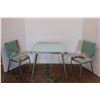Image 1 : **Vintage Kids Table w/ (2) Chairs (12x18x34)