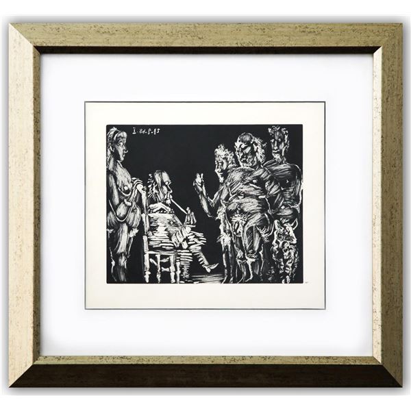 After Pablo Picasso- Offset Lithograph "From The 347 Series"