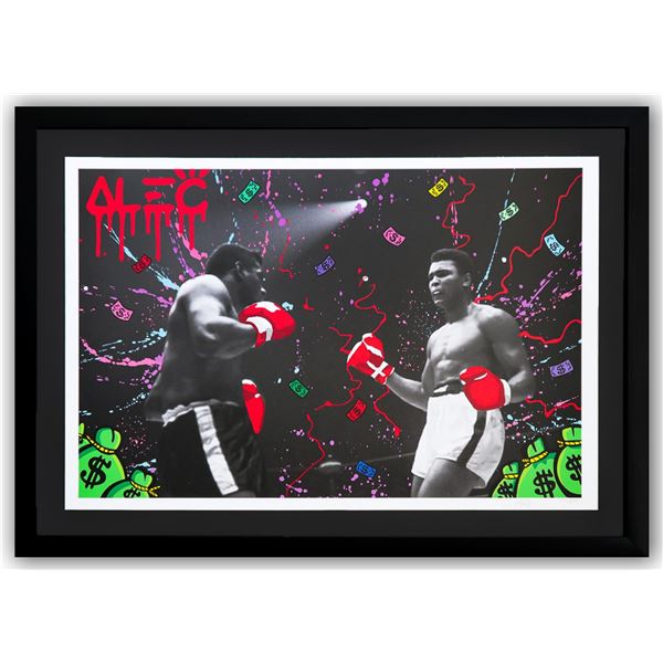 Alec Monopoly- GICLEE ON HEAVY WATERCOLOR PAPER "The Greatest of All Time"