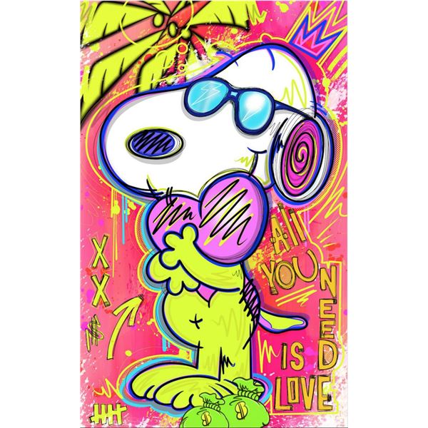 Procanela- Mixed Media on Canvas "Untitled"