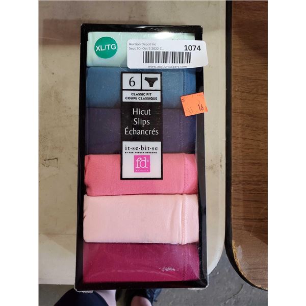 ItSeeBitSee Classic Fit HiCut Underwear (6pk) XL