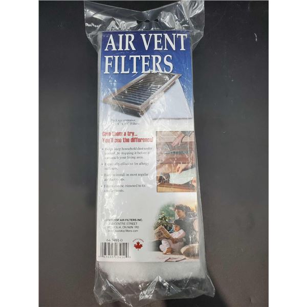 Air Vent Filters (12-4in x 10in)