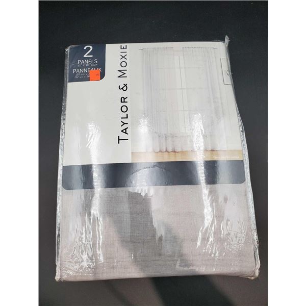 Taylor & Moxie 2 Panel Curtains (52in x 90in)
