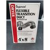 Image 1 : Imperial Dryer Flexible Transition Duct, Aluminum Foil (4in x 8ft)