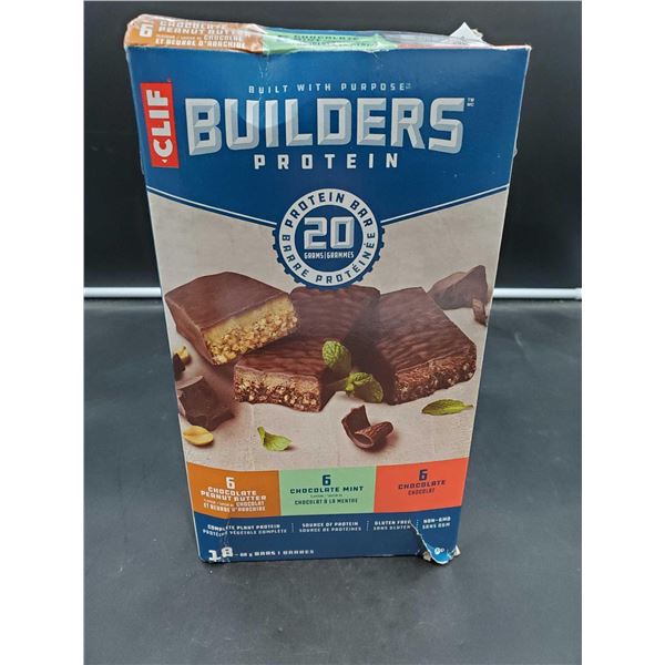 Clif Builders Assorted Protein Bars (18 x 68g)
