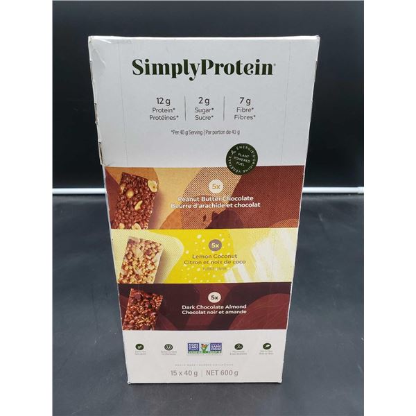 Simply Assorted Protein Bars (15 x 40g)
