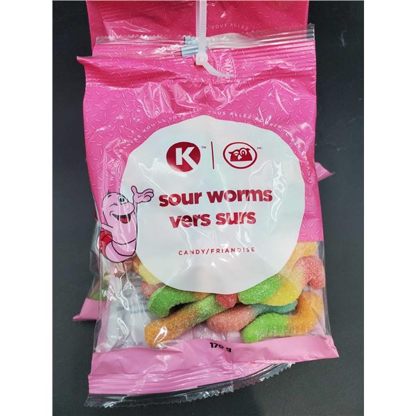 Circle K Sour Worms (6 x 170g)