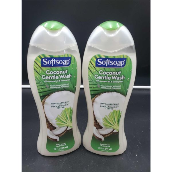 SoftSoap Coconut Gentle Wash (2 x 591ml)