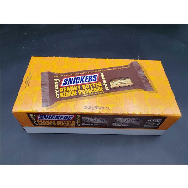 Creamy Snickers Peanut Butter Candy Bars (24 x 38g)