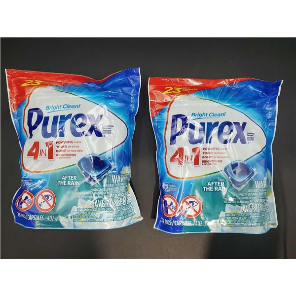 Purex 4-in-1 Laundry Detergent Pods (2 x 23 pacs)
