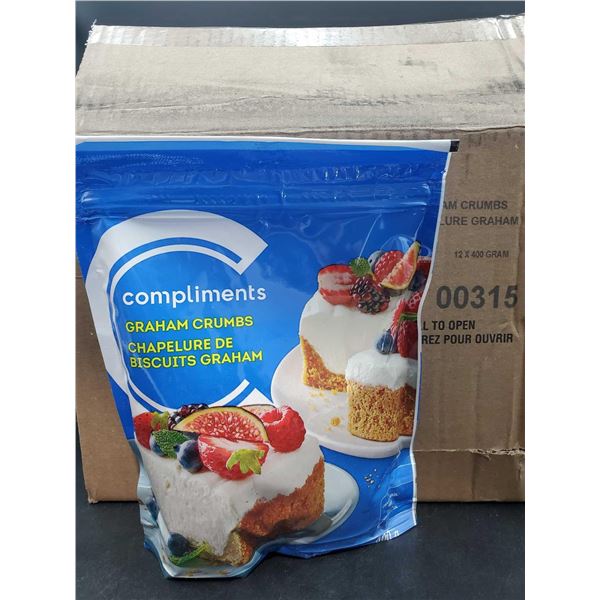 Compliments Graham Crumbs (12 x 400g)