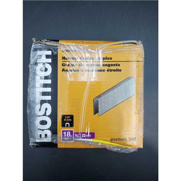 Bostitch Narrow Crown Staples (7/8in)