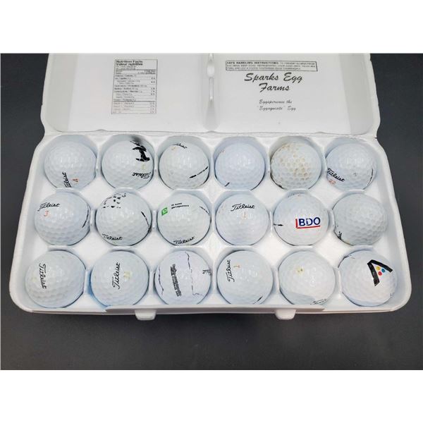 Lot of Titleist Golf Balls (18ct)