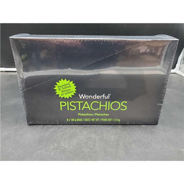 Roasted & Salted Pistachios (8 x 140g)