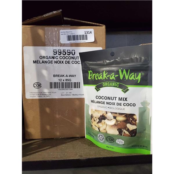 Break-a-Way Organic Coconut Mix (12 x 85g)