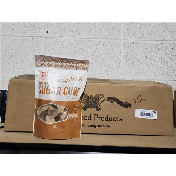 Taj Cinnamon Sugar Cubes (12 x 250g)