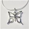 Image 1 : Silver 18" Necklace (~Size )(Ring is resizable for $40) (~length inches), Suggested Retail Value $50
