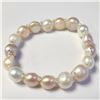 Image 2 : Fresh Water Pearl Flexible Bracelet (~Size )(Ring is resizable for $40) (~length inches), Suggested 