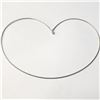 Image 1 : 10K White Gold 0.83G 17" Necklace (~Size )(Ring is resizable for $40) (~length inches), Suggested Re