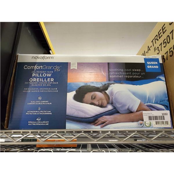 Comfort Grande Plus Gel Memory Foam Pillow