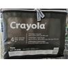 Image 2 : Twin Size Crayola 4 Piece Bedsheet Set