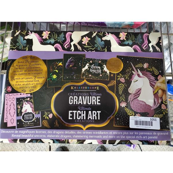 Kaleidoscope Ultimate Etch Art - 24 Etch Panels & 2 Stencils