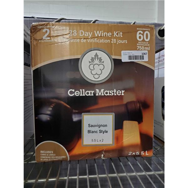 Cellar Master Sauvignon Blanc Style Wine Making Kit 2X5.5L Kits