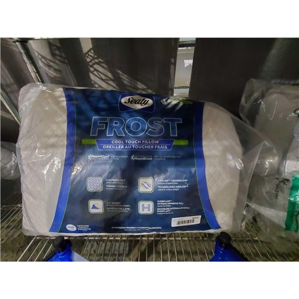 Sealy Frost Cool Touch Pillow - Standard Queen Size