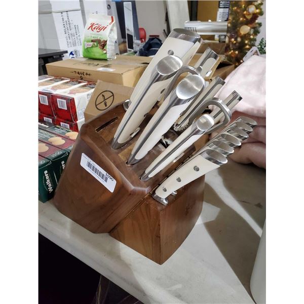 Cangshan S1 Series German Steel Forged Knife Set - (Missing one knife)