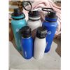 Image 1 : Lot of 5 Thermo Flask Water Bottles - return sold as is