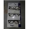 Image 1 : Foster grant +2.50Full Frame Classic Reading Glasses - Set of 3 OPEN BOX - SOLD AS IS