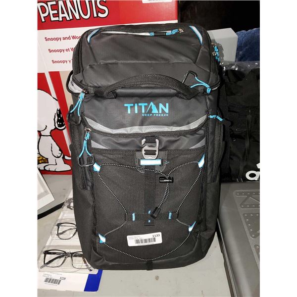 Titan Deep Freeze 26 Can Backpack Cooler - OPEN BOX - SOLD AS IS