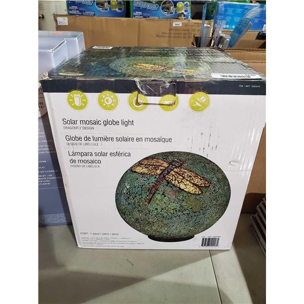 Solar Mosaic Globe Light - OPEN BOX - SOLD AS IS