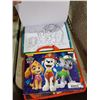 Image 3 : Disney Princess & Paw Patrol Activity Books with Lap Table, Stickers & Markers