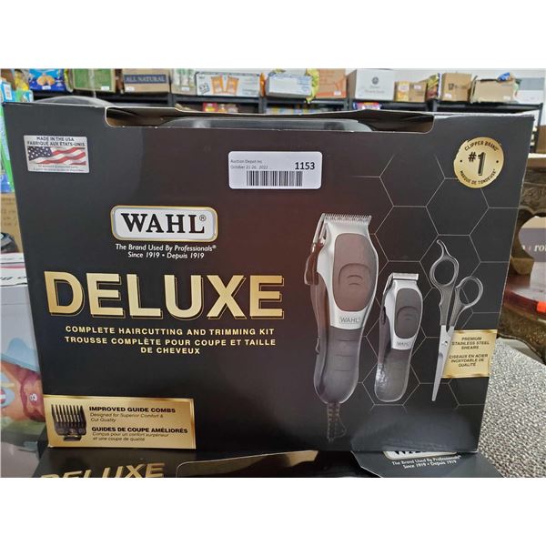 WHAL Deluxe Hair Cutting & Trim Set OPEN BOX - SOLD AS IS