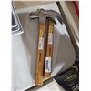 Image 1 : Lot of 2 Work Pro 16 oz Claw Hammers