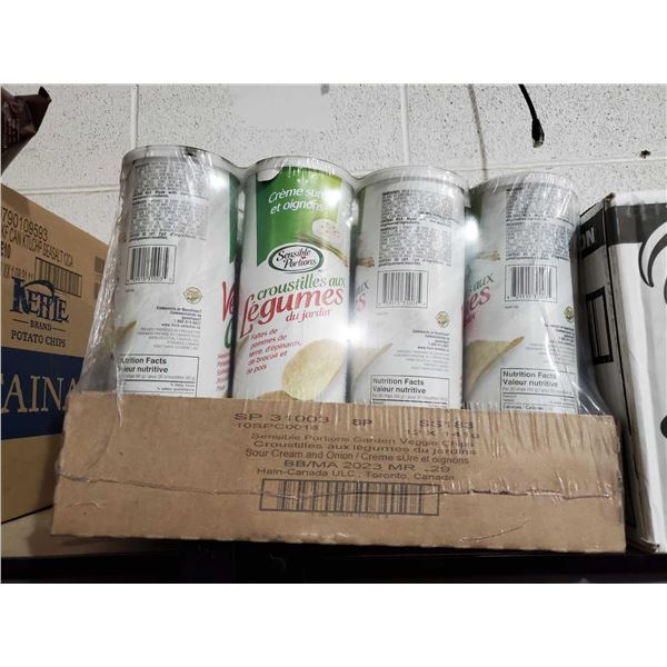 Sensible Portions Veggie Chips - Sour Cream & Onion (12 x 141g)