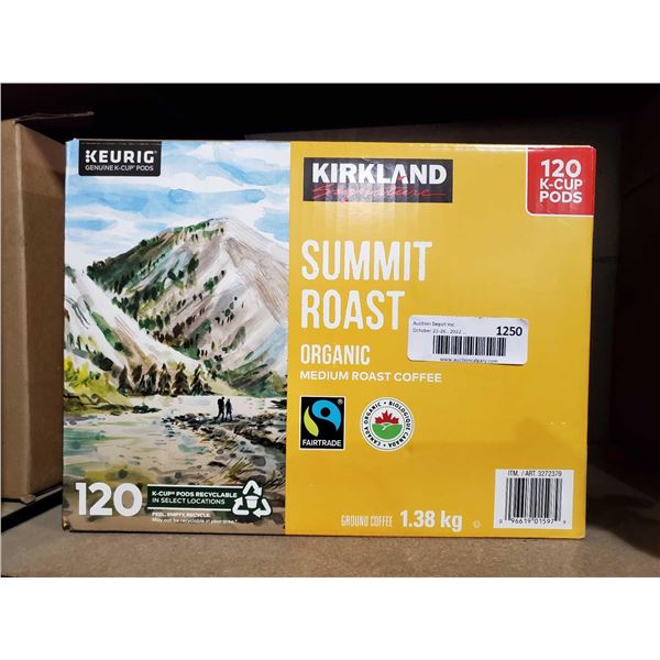 Kirkland Summit Roast K-Cup Pods 120 Count