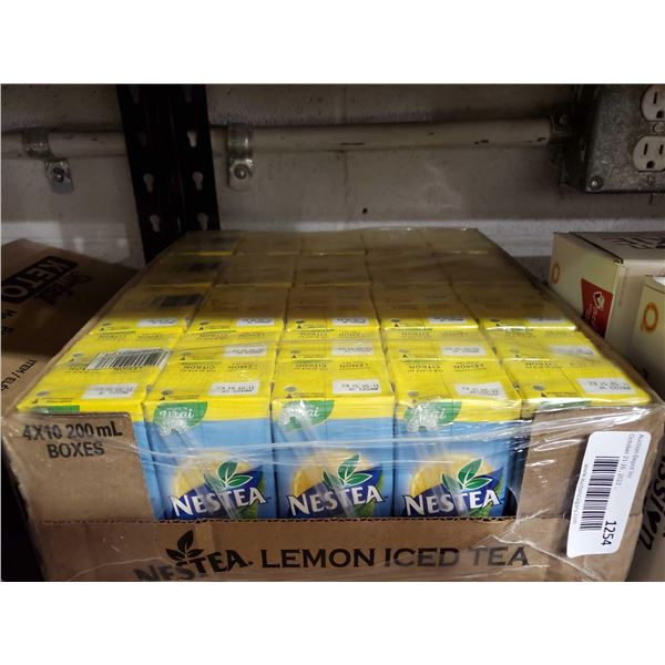 Nestea Lemon Iced Tea Juice Boxes 4X10 - 200ml Boxes